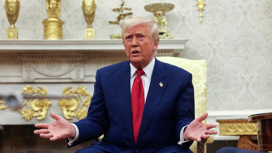 FILE PHOTO: U.S. President Trump meets Israeli PM Netanyahu in Washington