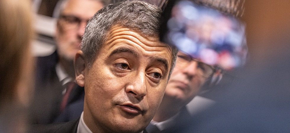 Gérald Darmanin Minister of Justice at ENM Bordeaux